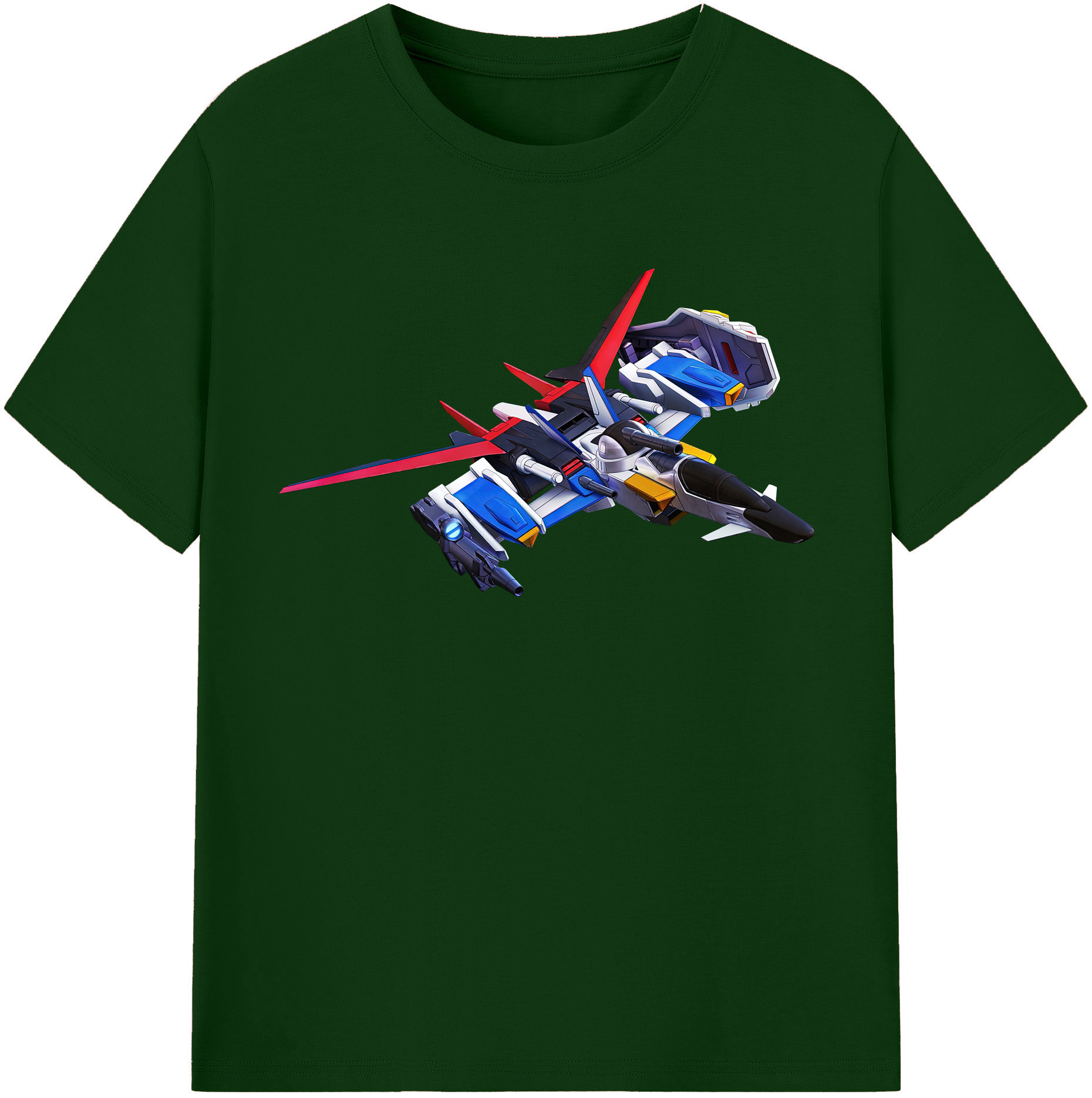 （画像用） 機動戦士ガンダム Mobile Suit Gundam 綿100％半袖Tシャツ（フロントプリント）